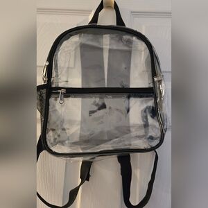 Clear Small Backpack